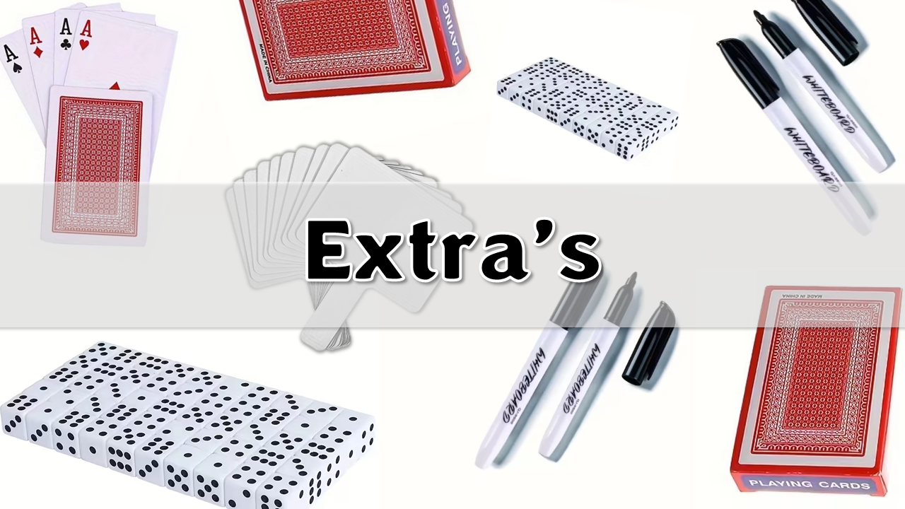 Extra's en benodigdheden